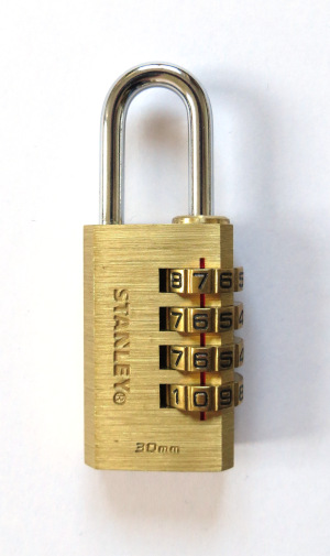 Stanley 4 Digit Combination Padlock